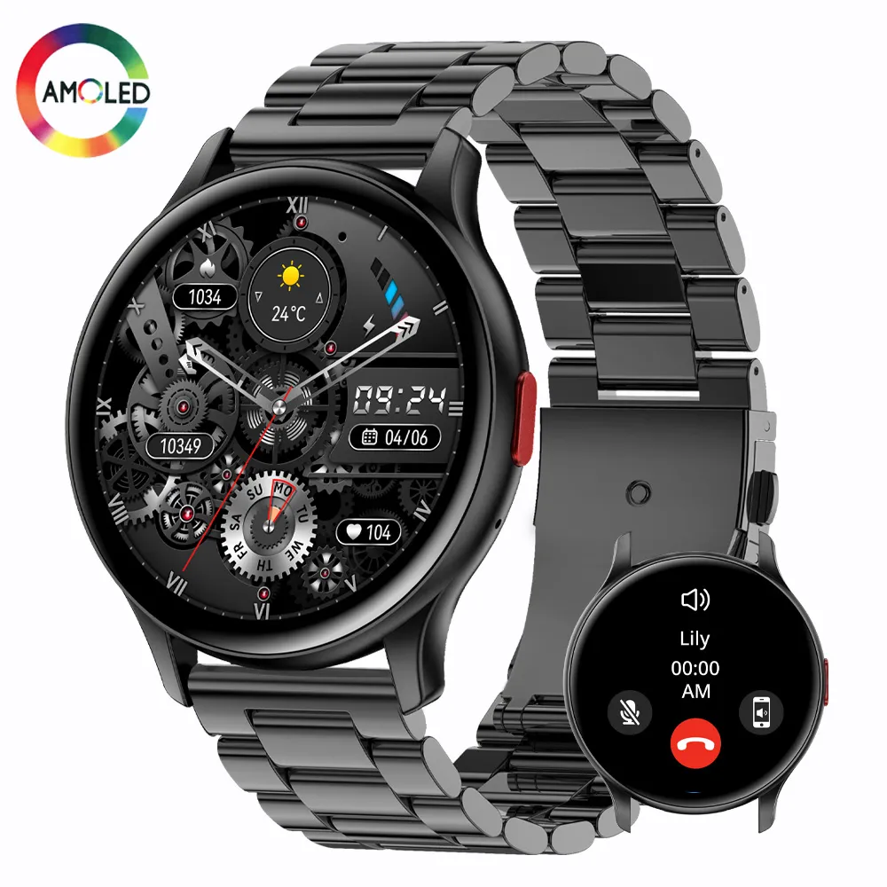 SENBONO MAX11 Smart Watch 1.43 Inch AMOLED 100 Sports Modes Voice Calling Watch Always On Display Smartwatch for Men Women