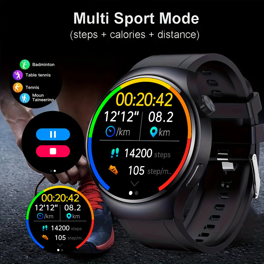 SENBONO v19ZSmart watch 3D dynamic dial IP68 waterproof, Bluetooth call + 100 + sports mode, heart rate blood oxygen multi-health monitoring