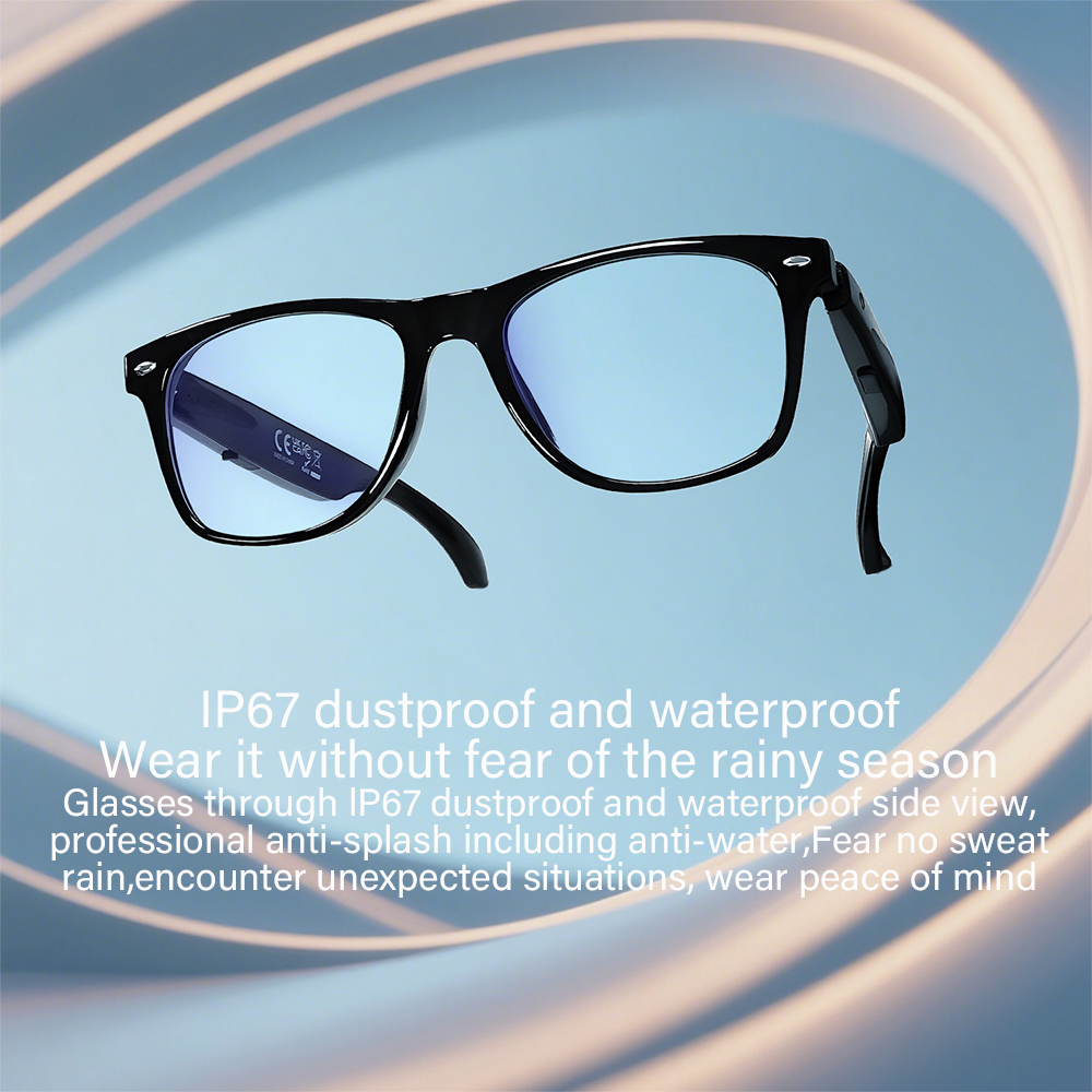SENBONO F16 smart glasses AI translation music noise reduction wireless Bluetooth hands-free call remote control photo outdoor sports smart glasses