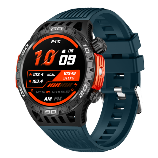 SENBONO HT22 smartwatch has practical functions such as exercise recording, blood oxygen monitoring, weather query, music playback, payment schedule management, etc., providing a one-stop experience