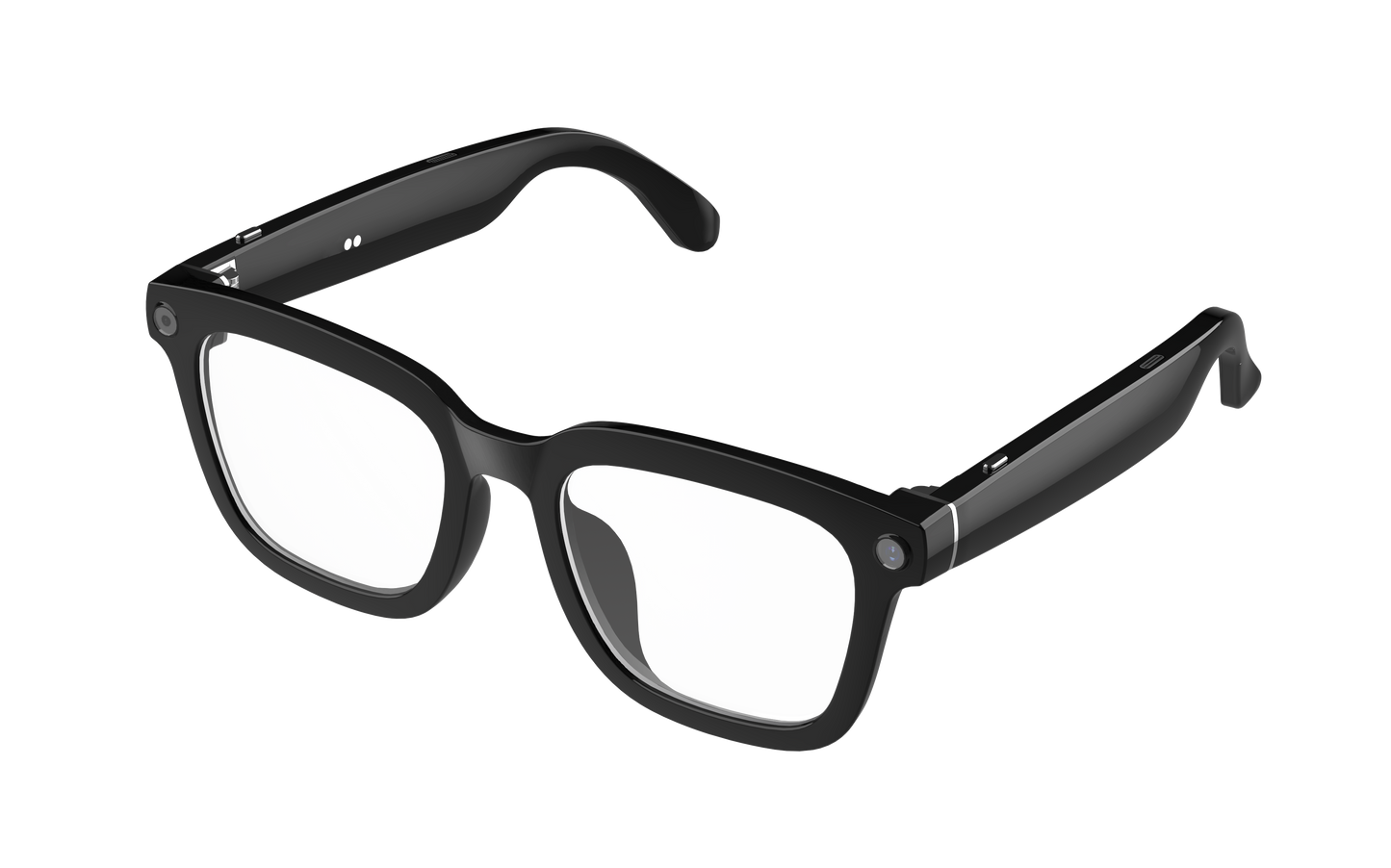 SENBONO V03smart ai glasses uv400 anti-ultraviolet round frame video call recording 5MP HD music playback ai object recognition sports smart outdoor sunglasses