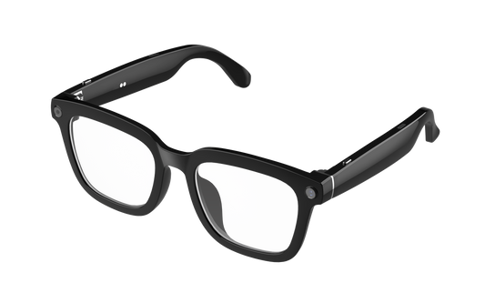 SENBONO V03smart ai glasses uv400 anti-ultraviolet round frame video call recording 5MP HD music playback ai object recognition sports smart outdoor sunglasses