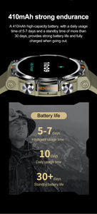 SENBONO MAX18 AMOLED Men's Smart Watch Bluetooth Call 410mAh Big Battery Fitness Tracker Sport Smartwatch for Men Android IOS
