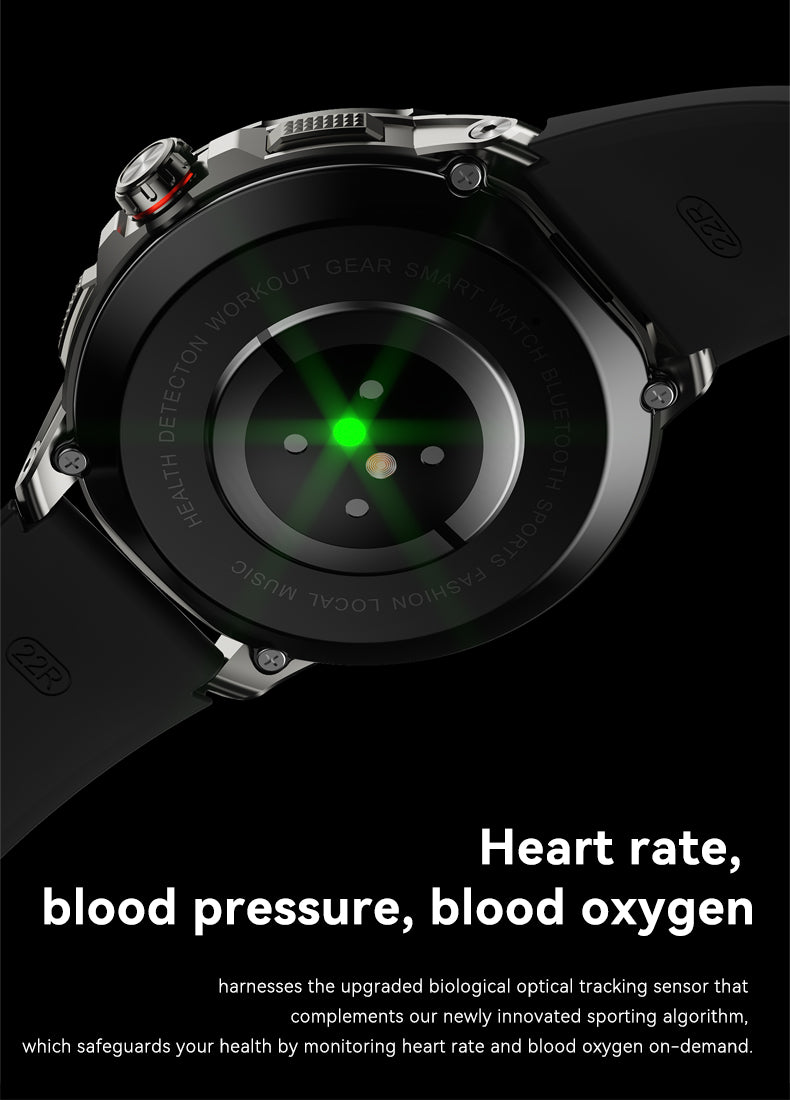 SENBONO Smart 4G watch H99, 1.95 inches, 200w rotating camera, 1100MAH large battery, GPS, video call, NFC access control, card-insertable 4G Android smart watch (with heart rate monitoring)