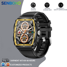 senbono KT83 smartwatch: remote control photography, heart rate and stress monitoring, exercise recording, voice assistant/information storage, etc.
