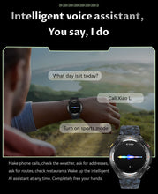 The smart watch KC82 has built-in PGS positioning, sports tracking, altitude, compass function, AI voice assistant, and Bluetooth call function, and is suitable for fitness, mountaineering, daily life, etc.