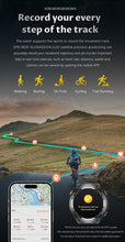 The smart watch KC82 has built-in PGS positioning, sports tracking, altitude, compass function, AI voice assistant, and Bluetooth call function, and is suitable for fitness, mountaineering, daily life, etc.