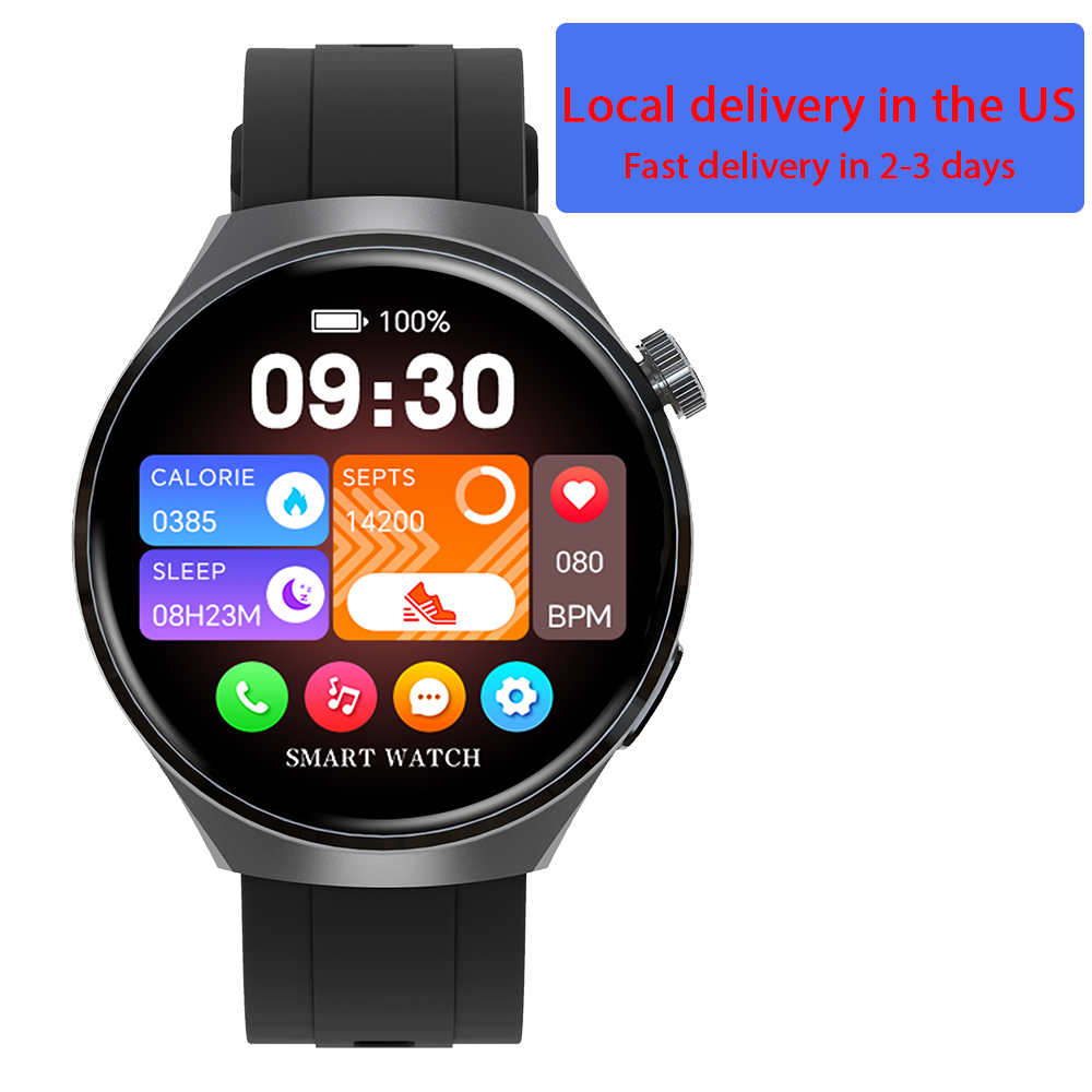 SENBONO smart watch Bluetooth wireless call 3D dial customized heart rate blood oxygen monitoring menstrual management sports outdoor smart watch
