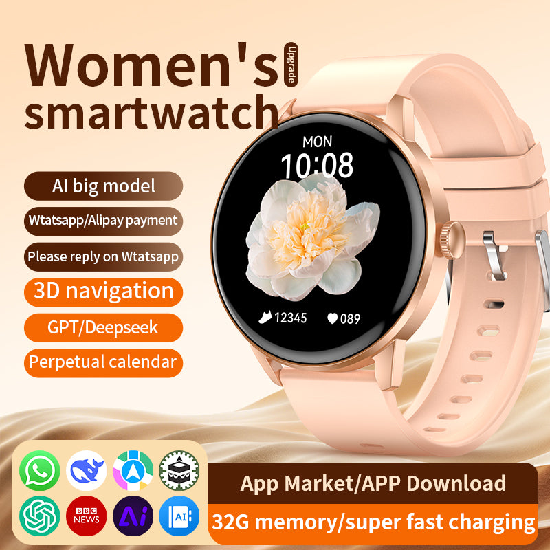 SENBONO HX36 smartwatch: App download, real-time reply, health monitoring, fitness tracking, offline map download, multi-functional leisure smartwatch
