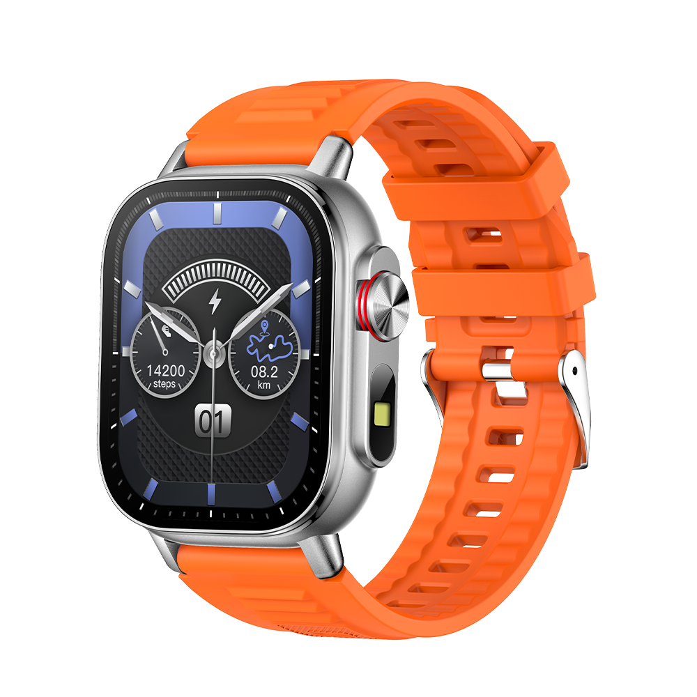 SENBONO smart watch built-in GPS positioning DIY dial metal frame Bluetooth call voice assistant heart rate blood oxygen monitoring outdoor sports smart watch