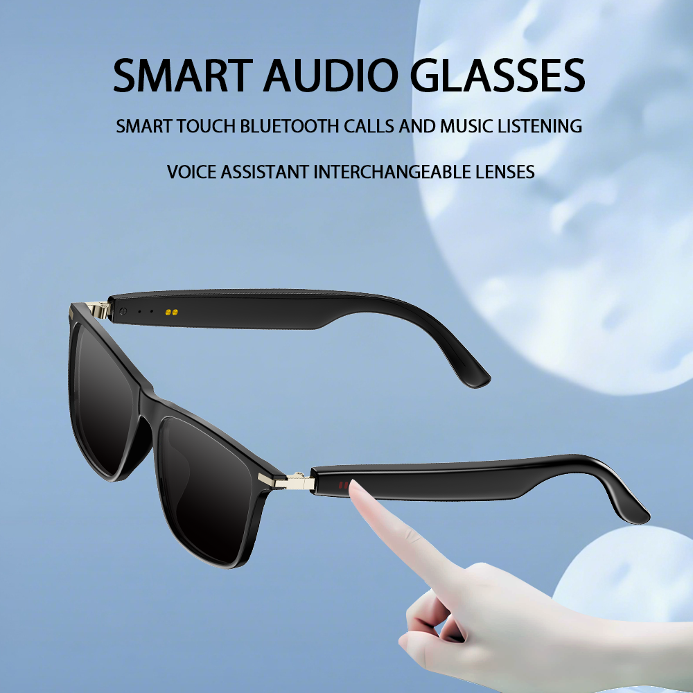 SENBONO Smart glasses MO1 Bluetooth call voice assistant audio listening to music smart sports polarized daily outdoor sunglasses