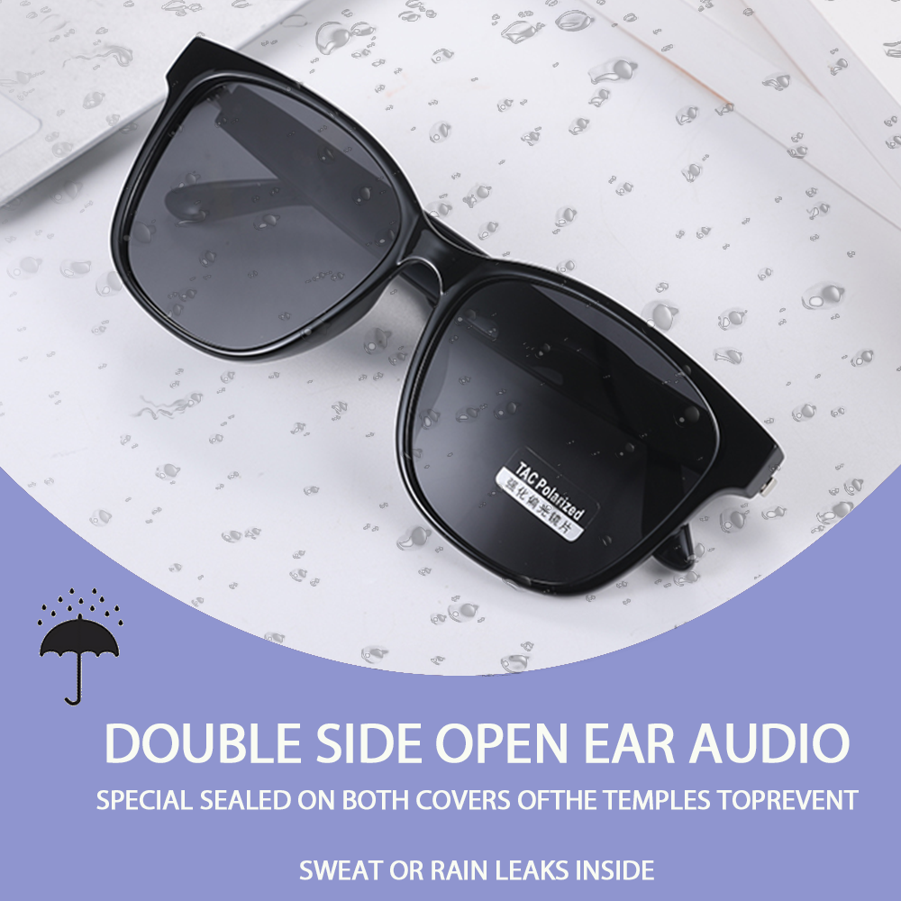 SENBONO GS08Listen to music and answer calls smart glasses GS03, outdoor sunglasses, lightweight, no feeling when wearing, suitable for mountaineering, fishing, traveling