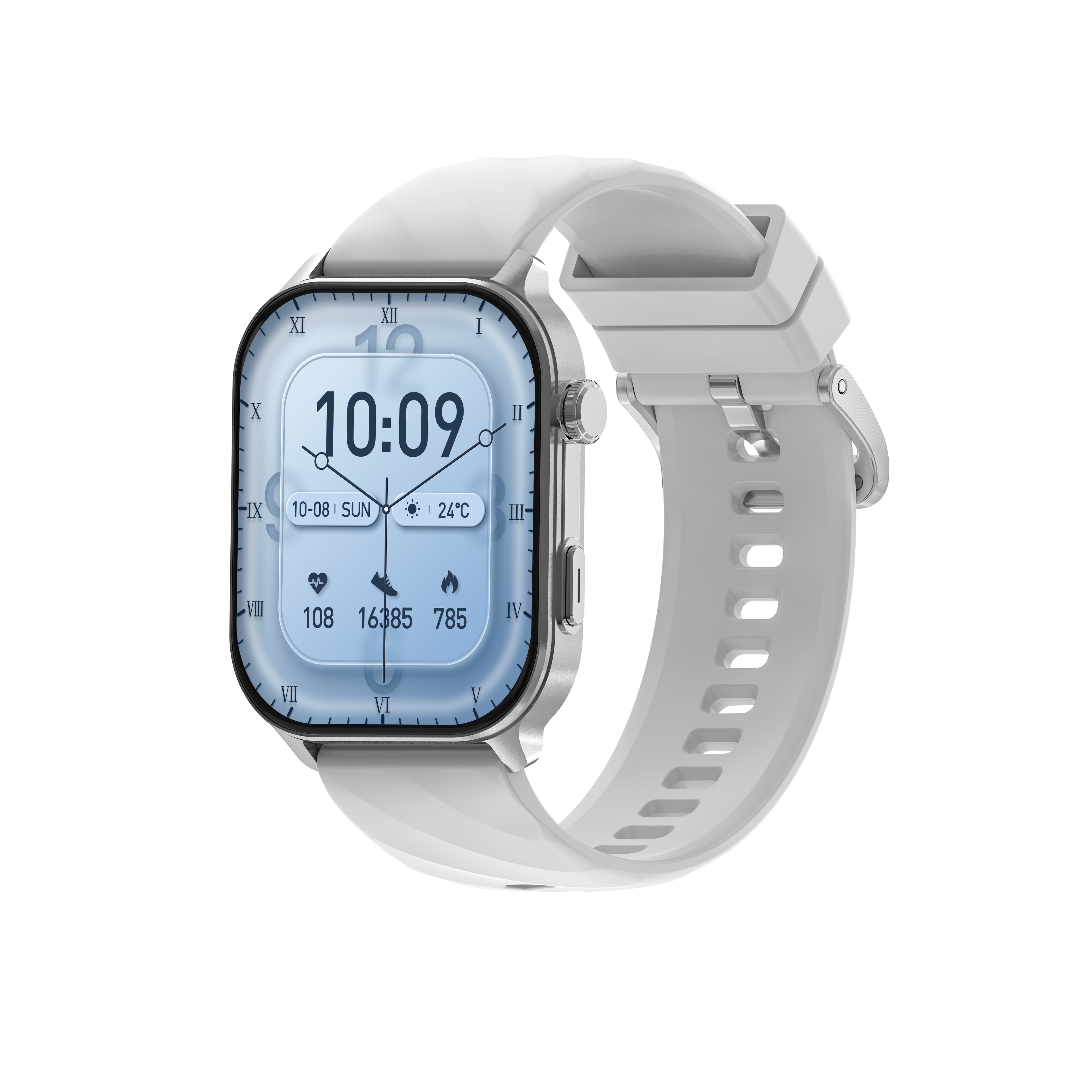 SENBONO LC211 Women's Smartwatch 2.01 Inch Fitness Tracker with GPS Compass, Heart Rate, Sleep and Blood Oxygen Monitoring for iOS and Android Outdoor Smartwatch