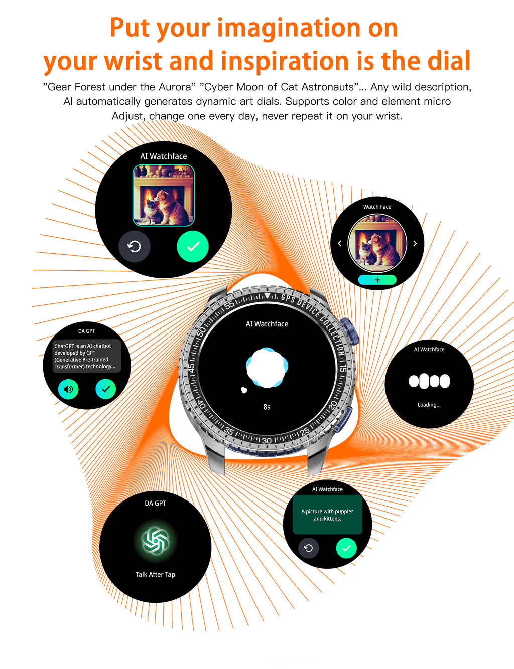 SENBONO max88 men's smart fitness watch has a 1.43-inch full touch screen, 5ATM waterproof, 45-day battery life, blood oxygen monitoring experience, supports GPS, GPT, waterproof smart watch