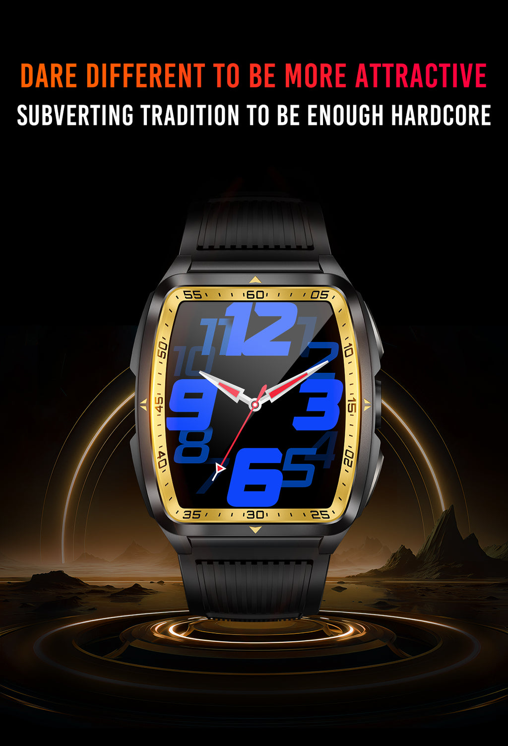 SENBONO KT83 smartwatch: remote control photography, heart rate and stress monitoring, exercise recording, voice assistant/information storage, etc.