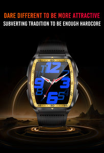 senbono KT83 smartwatch: remote control photography, heart rate and stress monitoring, exercise recording, voice assistant/information storage, etc.