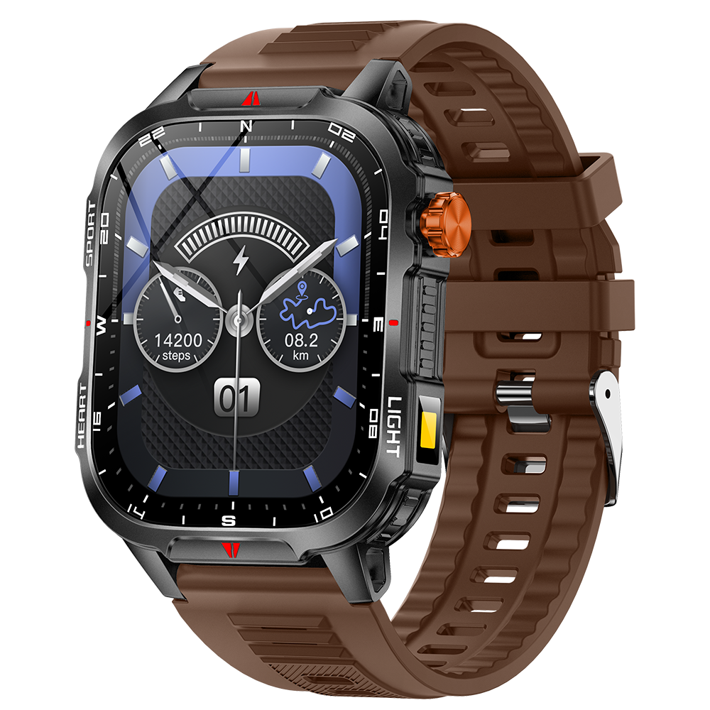 SENBONO V35 smart watch 1100mAH large battery long-lasting life Bluetooth call heart rate blood oxygen function monitoring outdoor smart sports watch