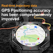 Senbaonuo smartwatch KC91supports AI voice assistant + AI watch face, GPS positioning, Bluetooth answering, health monitoring and other functions, and is a must-have item for outdoor activities.