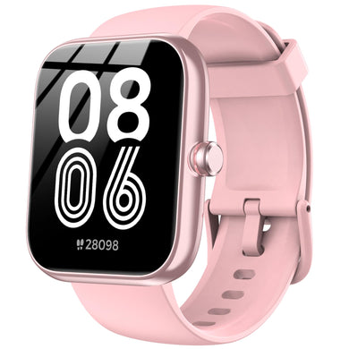 Smartwatch IDW25 full screen touch IP68 waterproof, 1.83-inch custom dial, female health tracking, monitoring heart rate, blood oxygen and other health data