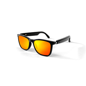 GS05 smart glasses, detachable colored sunglasses, music control and remote photo taking function, voice assistant, best choice for fishing and mountaineering