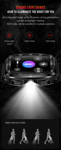 senbono KT83 smartwatch: remote control photography, heart rate and stress monitoring, exercise recording, voice assistant/information storage, etc.