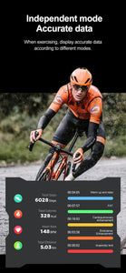 SENBONO MAX18 AMOLED Men's Smart Watch Bluetooth Call 410mAh Big Battery Fitness Tracker Sport Smartwatch for Men Android IOS