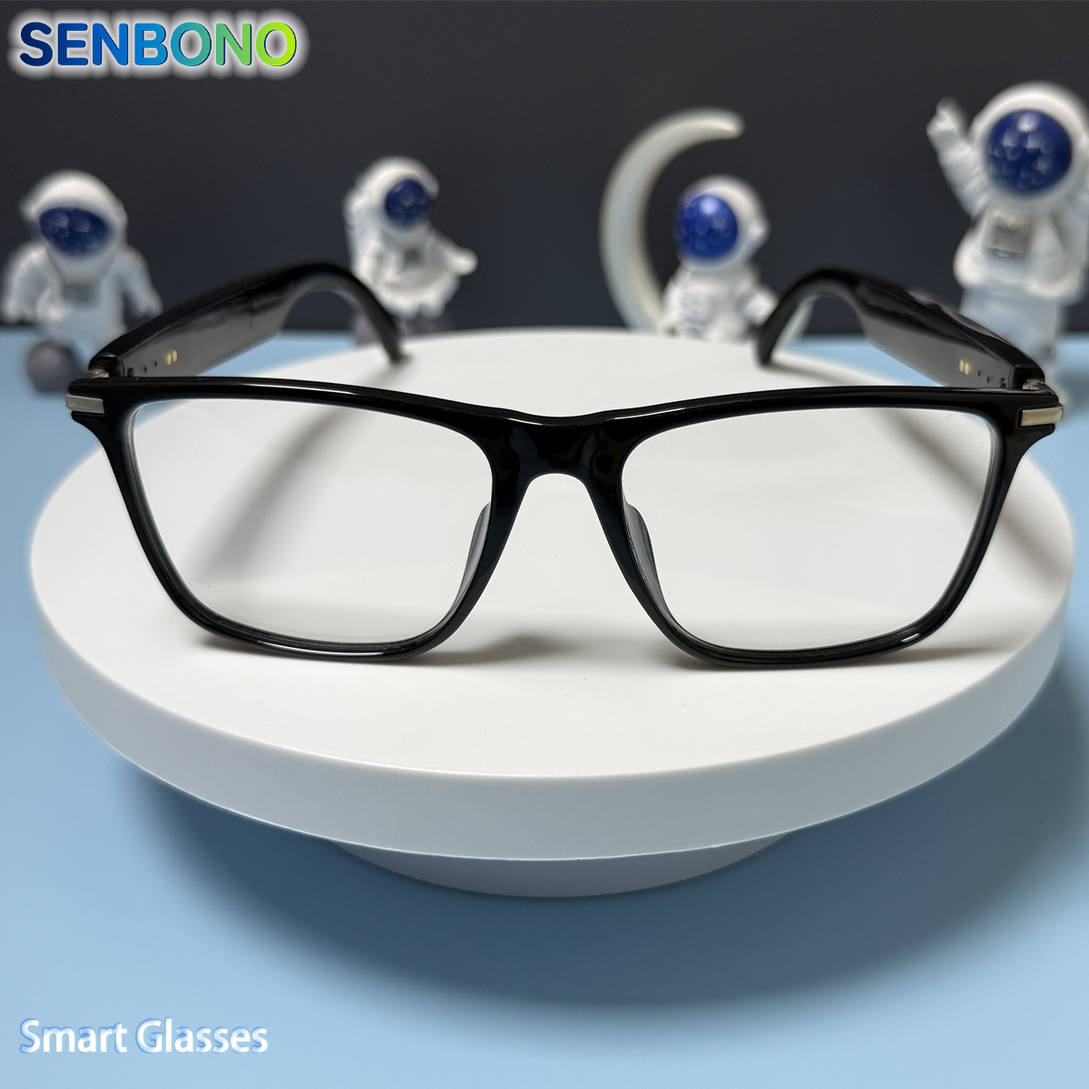 SENBONO Smart glasses MO1 Bluetooth call voice assistant audio listening to music smart sports polarized daily outdoor sunglasses