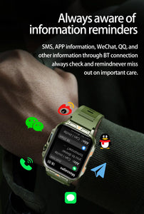 SENBONO New Men's Smartwatch Bluetooth Call Heart Rate Monitor Watch Big Bettery 100+ Sport Modes Smart Watch for Men Women