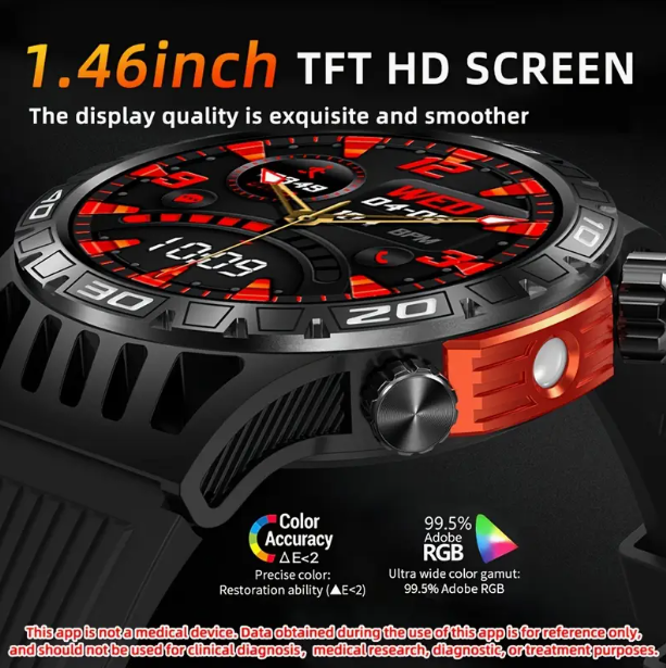 SENBONO HT22 smartwatch has practical functions such as exercise recording, blood oxygen monitoring, weather query, music playback, payment schedule management, etc., providing a one-stop experience