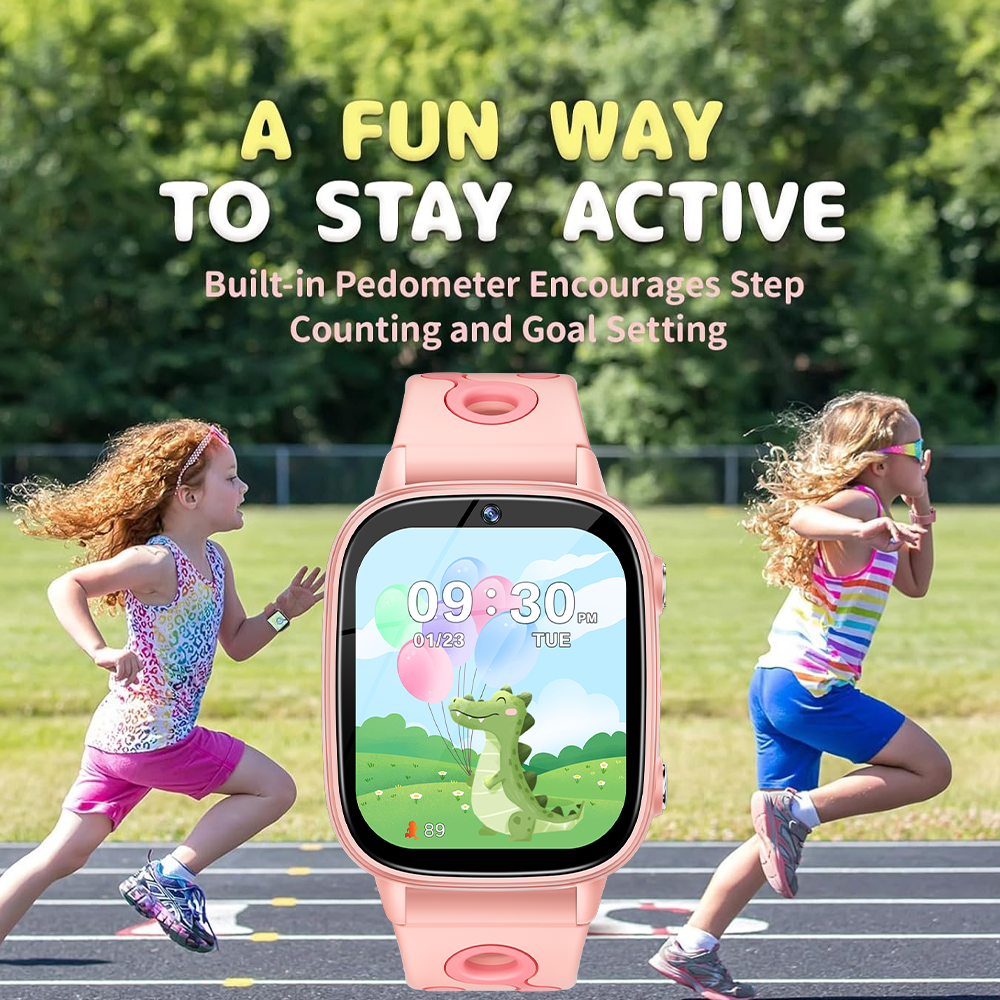 SENBONO smart children's M03watch 1.8 inches, built-in camera, MP3 player, alarm clock, flashlight, children's story, learning words, children's smart watch