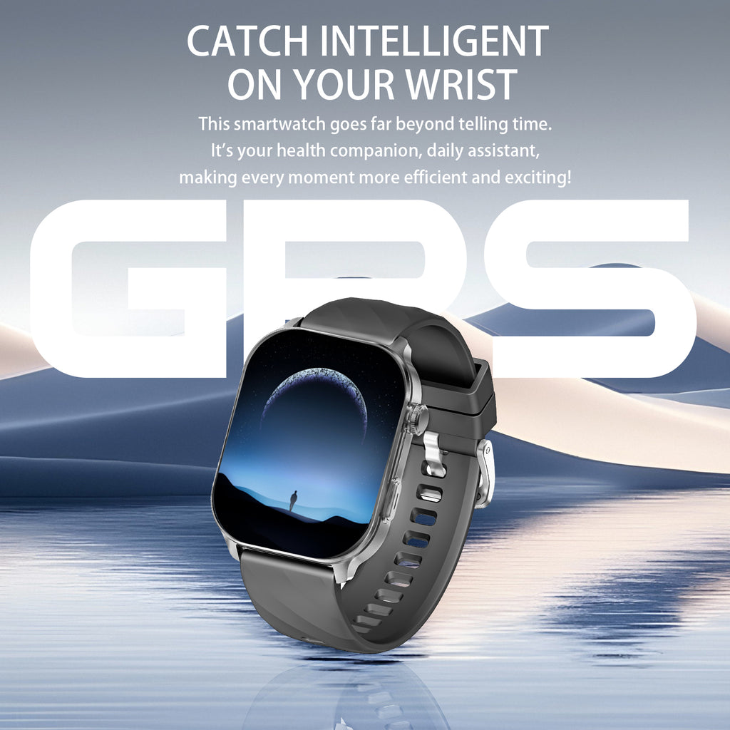 SENBONO LC211 Women's Smartwatch 2.01 Inch Fitness Tracker with GPS Compass, Heart Rate, Sleep and Blood Oxygen Monitoring for iOS and Android Outdoor Smartwatch