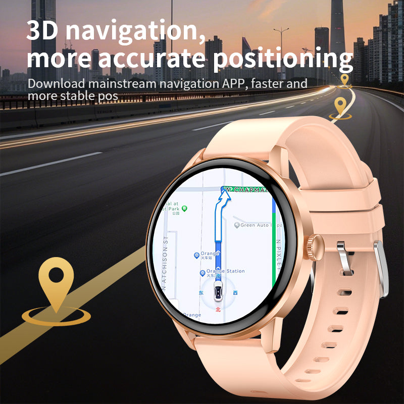 SENBONO HX36 smartwatch: App download, real-time reply, health monitoring, fitness tracking, offline map download, multi-functional leisure smartwatch