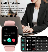 senbono smart watch ZL54CJ is unisex and equipped with wireless call menstrual reminder, heart rate monitoring, IP68 waterproof, one-button SOS rescue
