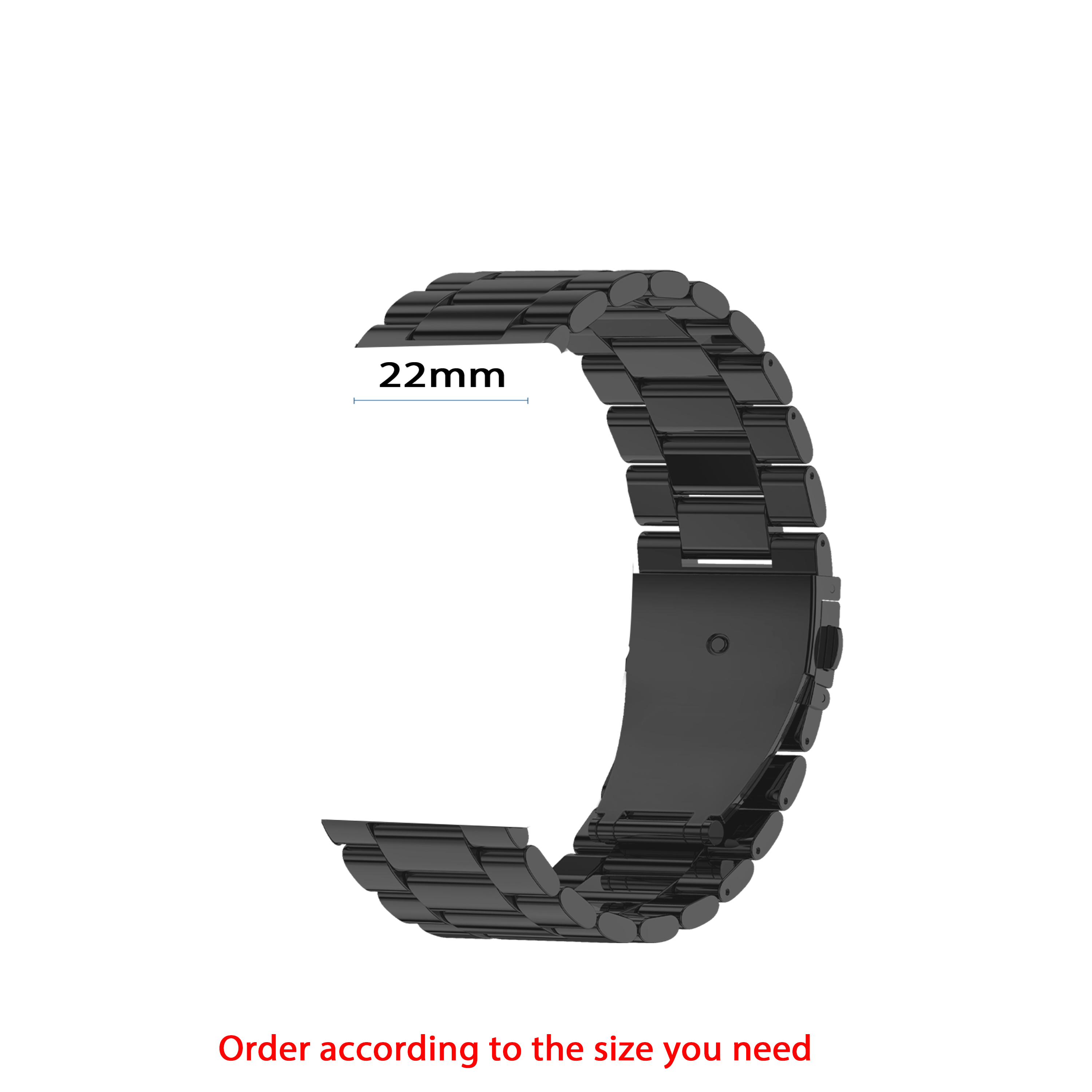 SENBONO Smart accessories 22mm/20mm steel strap for SENBONO smart watch