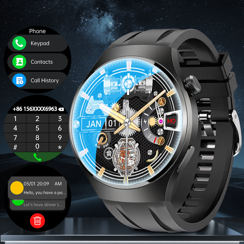 SENBONO v19ZSmart watch 3D dynamic dial IP68 waterproof, Bluetooth call + 100 + sports mode, heart rate blood oxygen multi-health monitoring