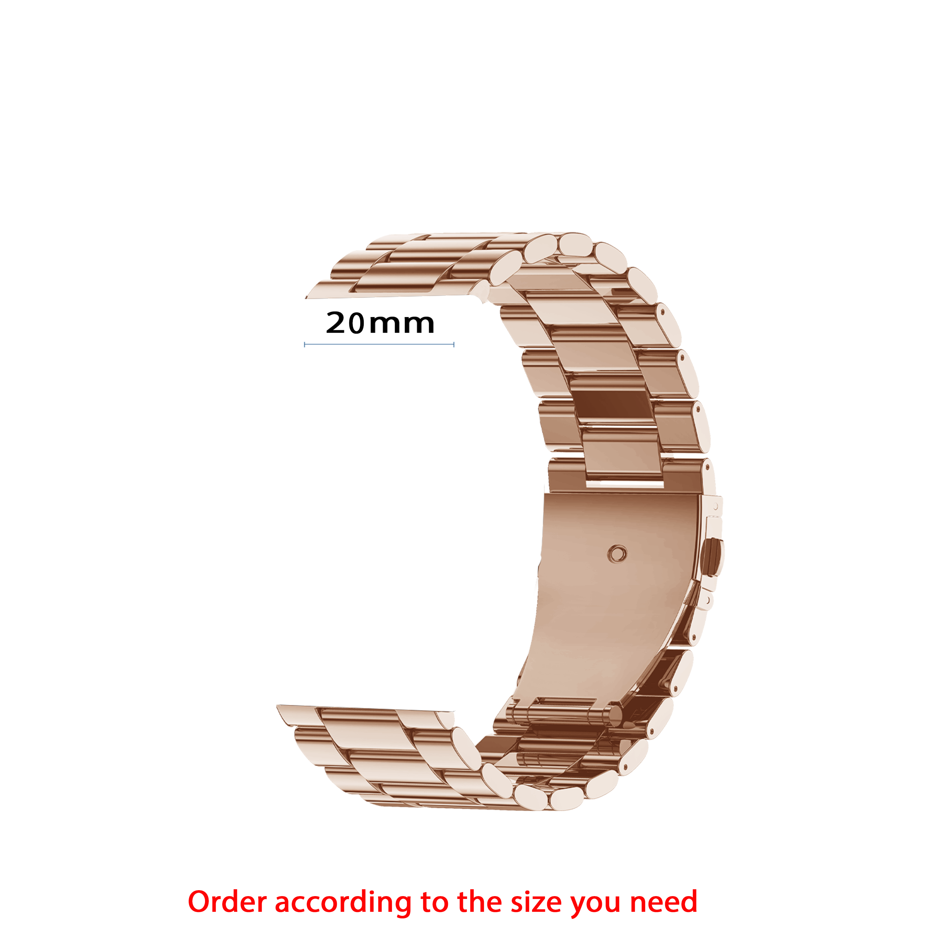 SENBONO Smart accessories 22mm/20mm steel strap for SENBONO smart watch