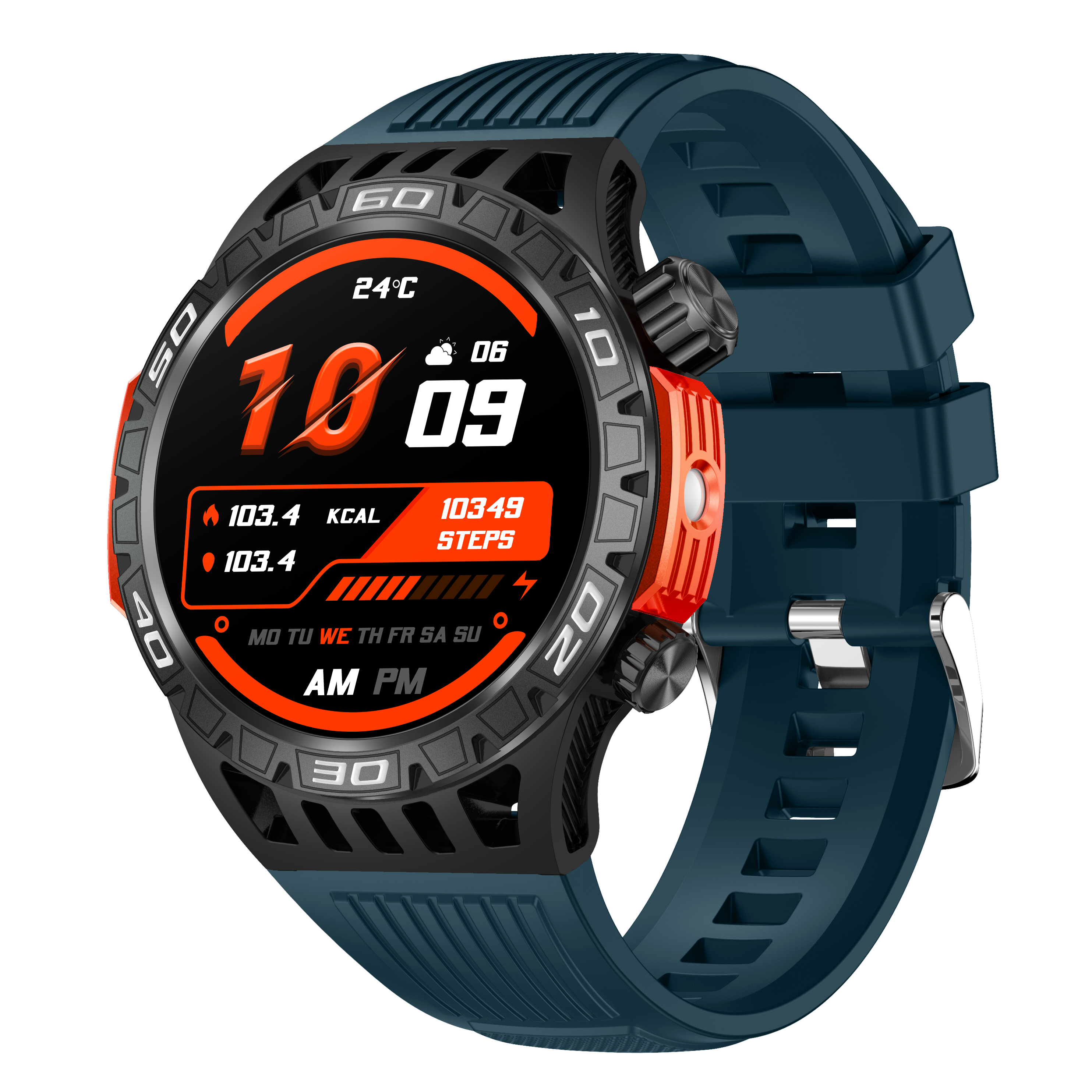 SENBONO HT22 smartwatch has practical functions such as exercise recording, blood oxygen monitoring, weather query, music playback, payment schedule management, etc., providing a one-stop experience