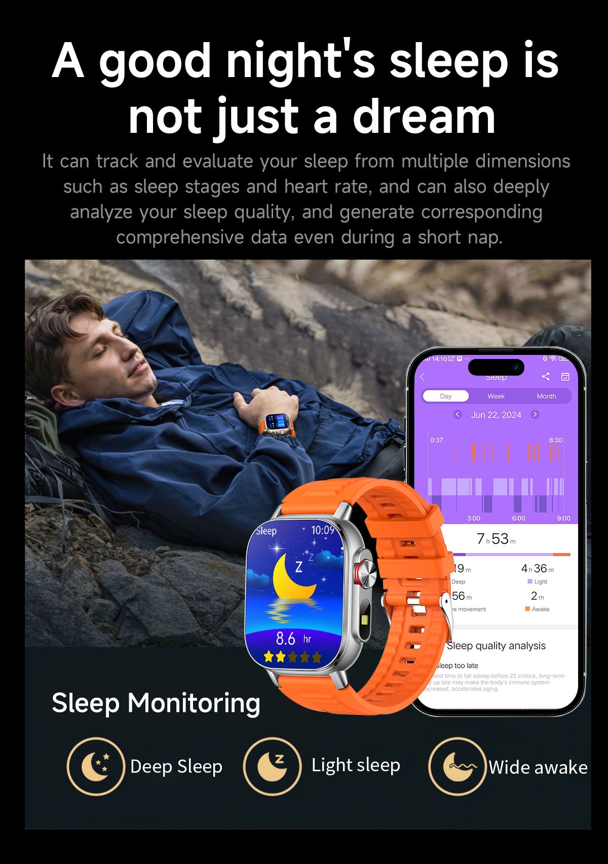 SENBONO smart watch built-in GPS positioning DIY dial metal frame Bluetooth call voice assistant heart rate blood oxygen monitoring outdoor sports smart watch