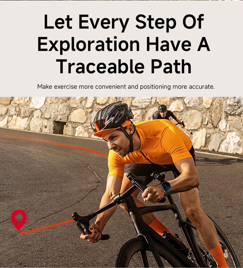 SENBONO smart watch built-in GPS positioning DIY dial metal frame Bluetooth call voice assistant heart rate blood oxygen monitoring outdoor sports smart watch