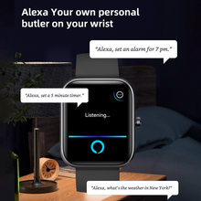 Smartwatch IDW25 full screen touch IP68 waterproof, 1.83-inch custom dial, female health tracking, monitoring heart rate, blood oxygen and other health data