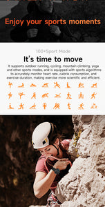 Senbaonuo smartwatch KC91supports AI voice assistant + AI watch face, GPS positioning, Bluetooth answering, health monitoring and other functions, and is a must-have item for outdoor activities.
