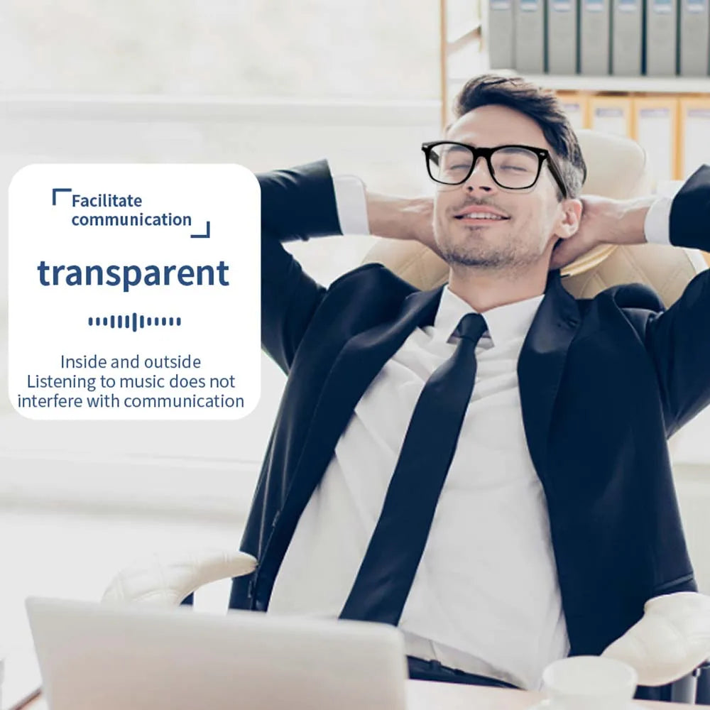 SENBONO Smart Glasses E13 Wireless BT 5.0 Sunglasses Outdoor Sport Hands-Free Call Music Headphone Anti-Blue Eyeglasses