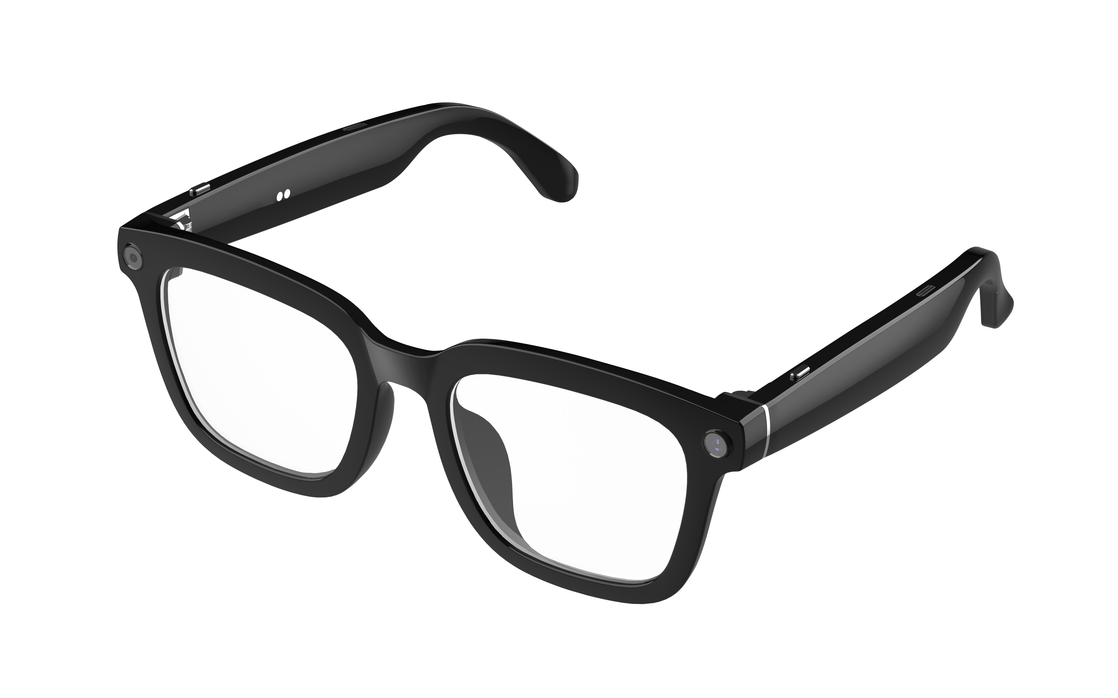 SENBONO V03smart ai glasses uv400 anti-ultraviolet round frame video call recording 5MP HD music playback ai object recognition sports smart outdoor sunglasses