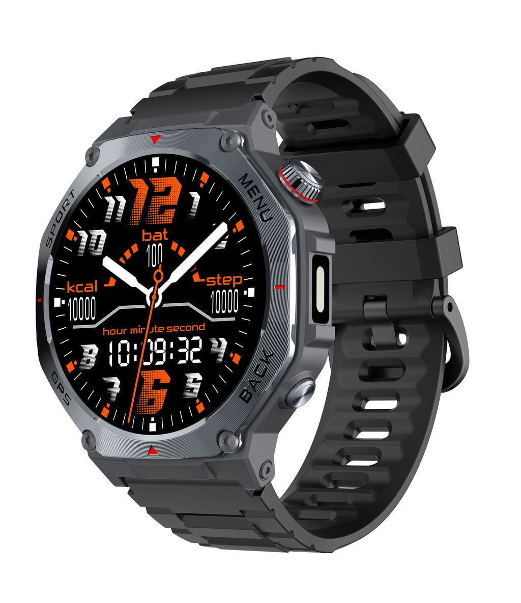 SENBONO GPS + offline map smart watch V20, 1.43-inch touch screen, dual-mode Bluetooth call, instant connection, multiple sports modes + all-round health functions.
