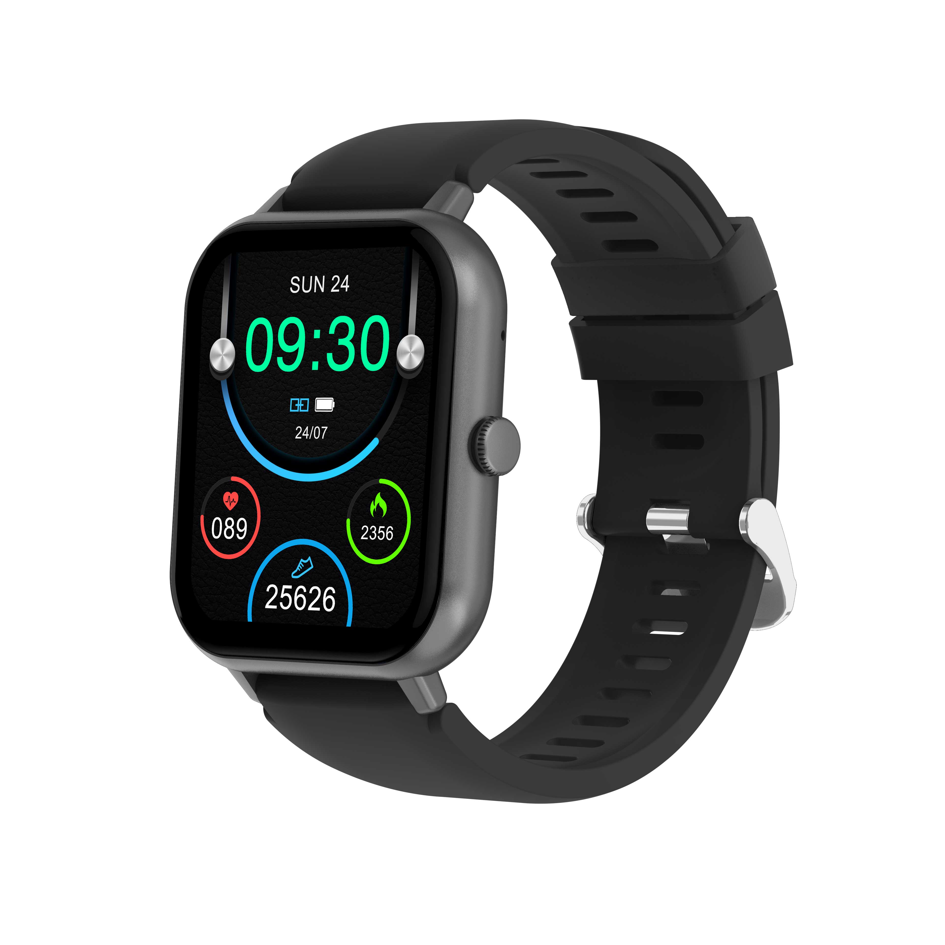 SENBONO smart watch ZL54CJ is unisex and equipped with wireless call menstrual reminder, heart rate monitoring, IP68 waterproof, one-button SOS rescue