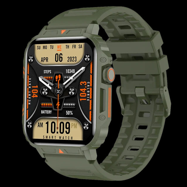 SENBONO New Men's Smartwatch Bluetooth Call Heart Rate Monitor Watch Big Bettery 100+ Sport Modes Smart Watch for Men Women
