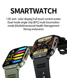 SENBONO New Men's Smartwatch Bluetooth Call Heart Rate Monitor Watch Big Bettery 100+ Sport Modes Smart Watch for Men Women