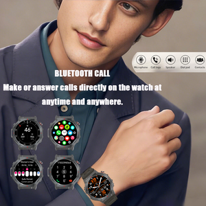 senbono GPS + offline map smart watch V20, 1.43-inch touch screen, dual-mode Bluetooth call, instant connection, multiple sports modes + all-round health functions.