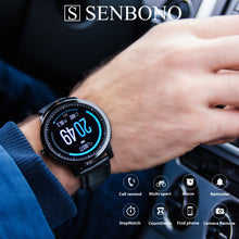 SENBONO S10pro Full Touch Smart Watch Sports Clock Heart Rate Sleep Monitor wristband
