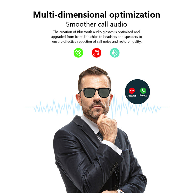 SENBONO E13 Smart glasses Sports Bluetooth Headset Smart sunGlasses For Andriod iOS US